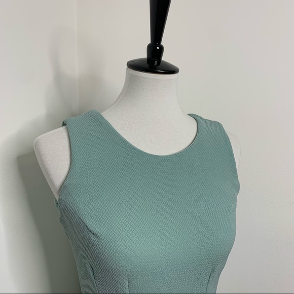 Xtaren | Mint Sage Simple Tank Dress - Picture 2 of 9